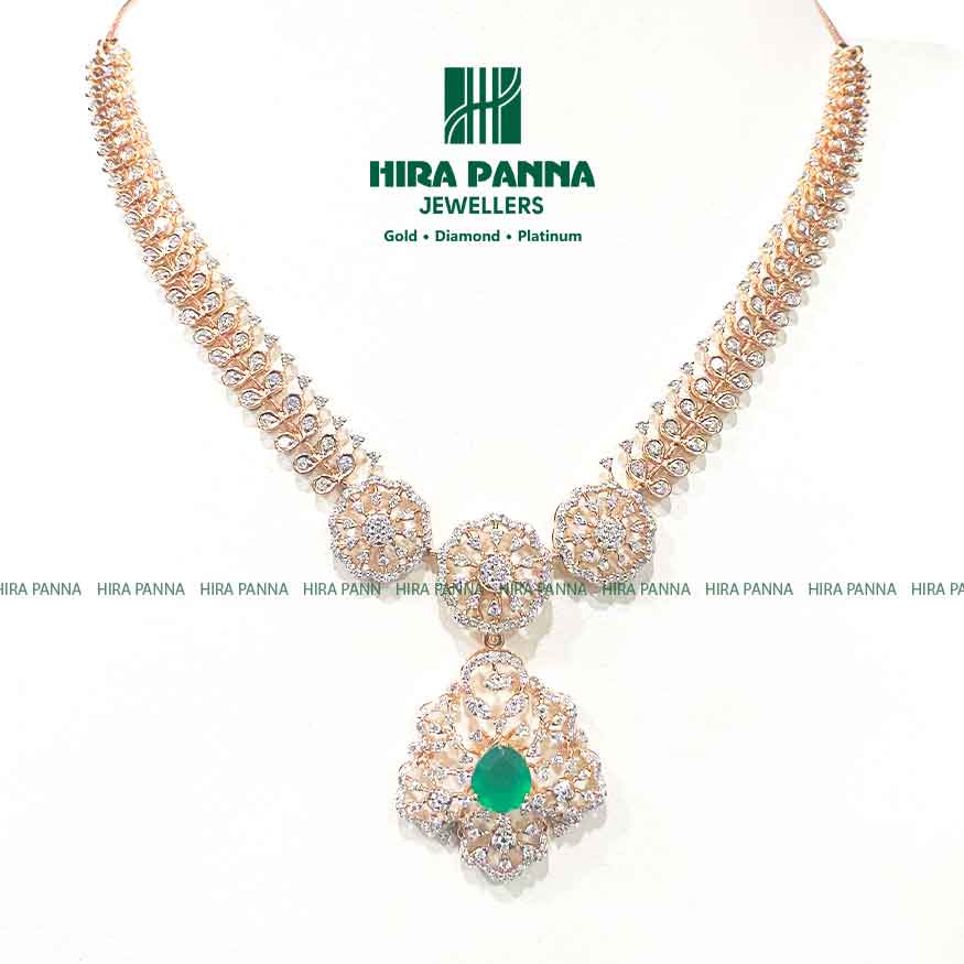 Open Settings R & Emerald Diamond Neckwear