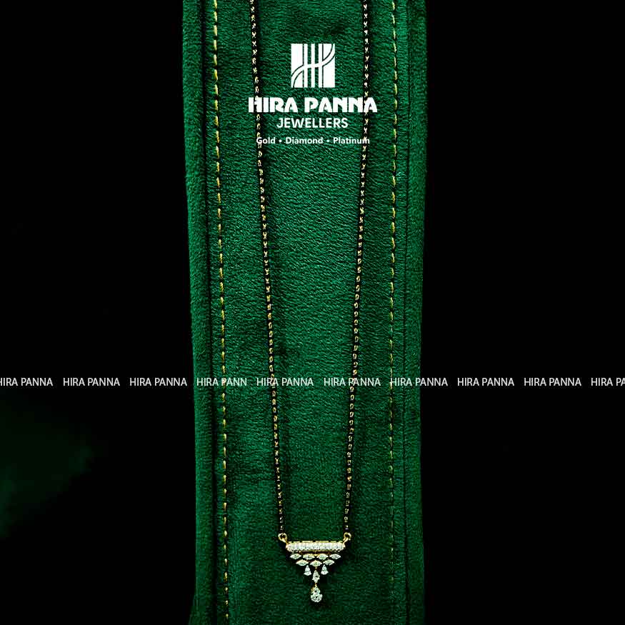 Fancy Mangalsutra Diamond Pendant