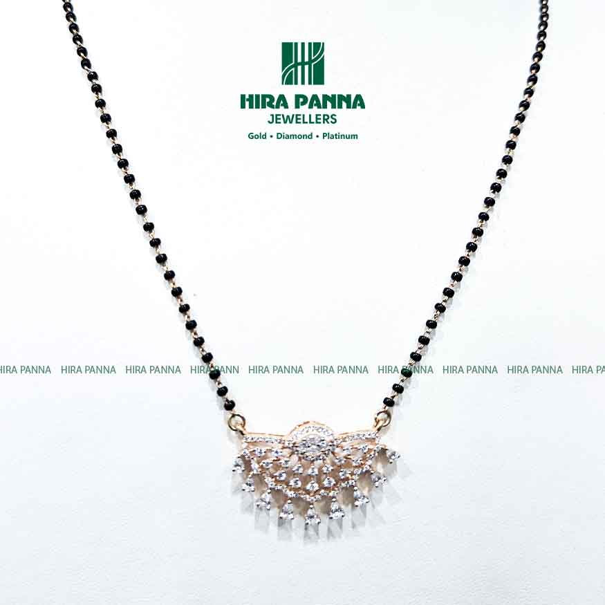 Fancy Mangalsutra Diamond Pendant