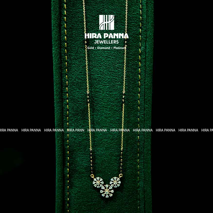 Fancy Mangalsutra Diamond Pendant