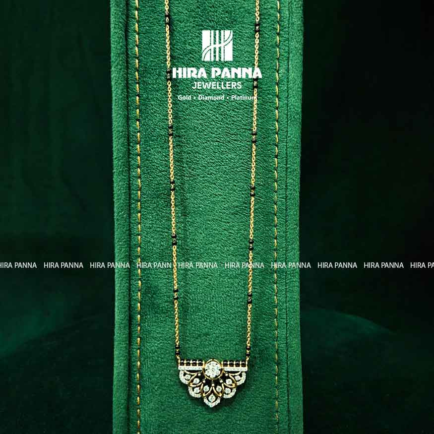 Fancy Mangalsutra Diamond Pendant