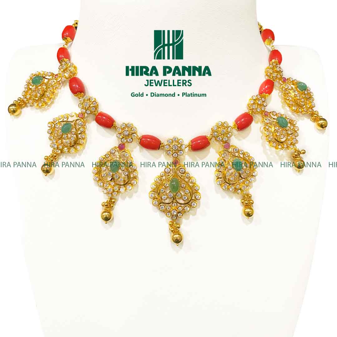 Swarovski Coral Neckwear