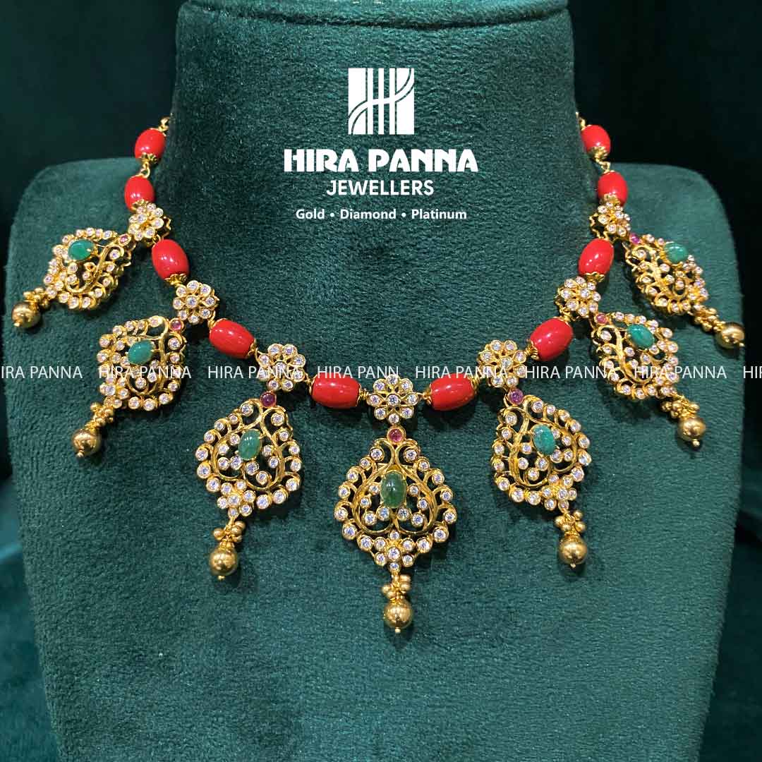 Swarovski Coral Neckwear