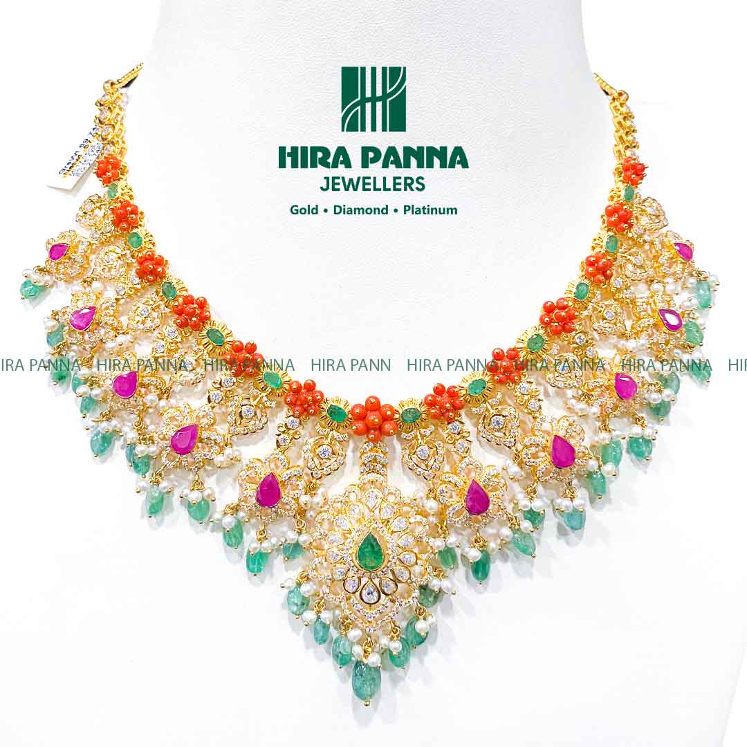 Swarovski & Coral Premium Neckwear