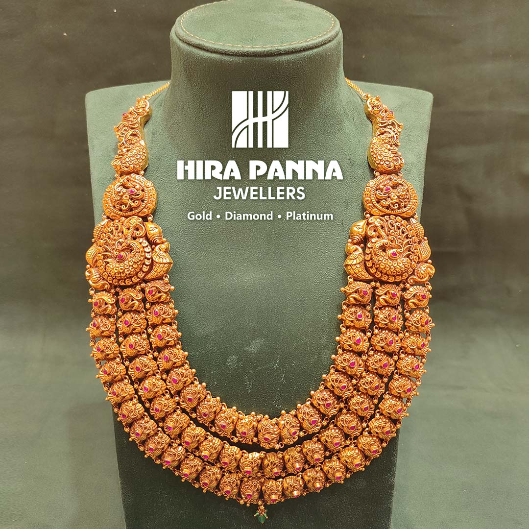 Antique Peacock Nakshiwork