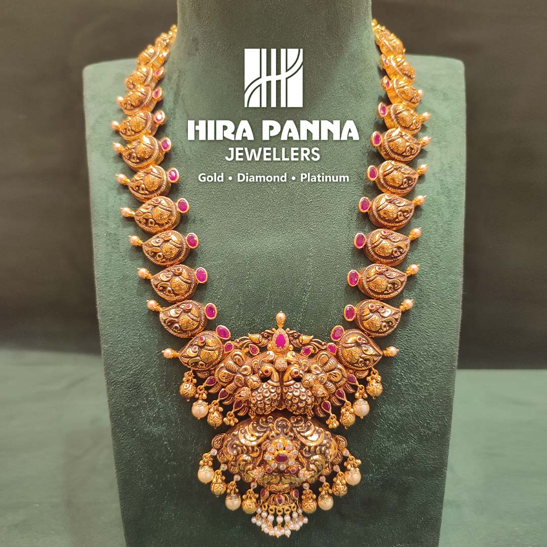 Antique Peacock Nakshiwork