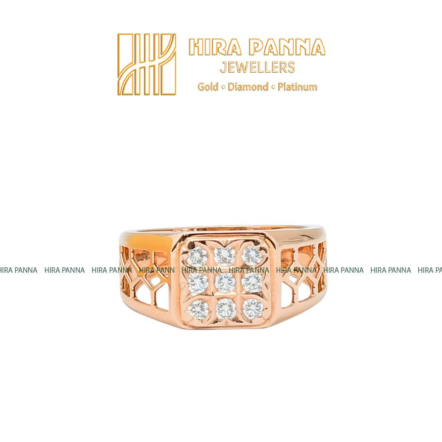 Fancy Men's Diamond Ring