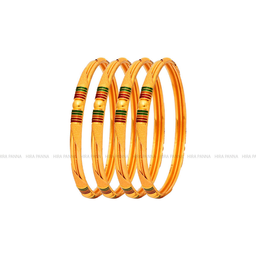 Fancy Enamel Bangles