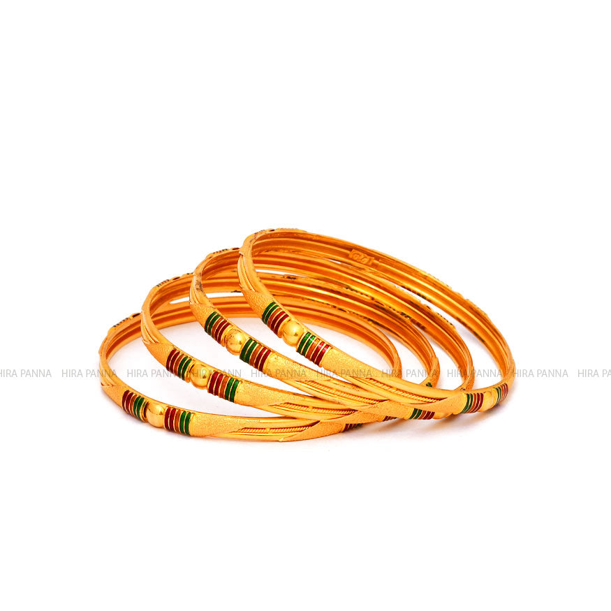 Fancy Enamel Bangles