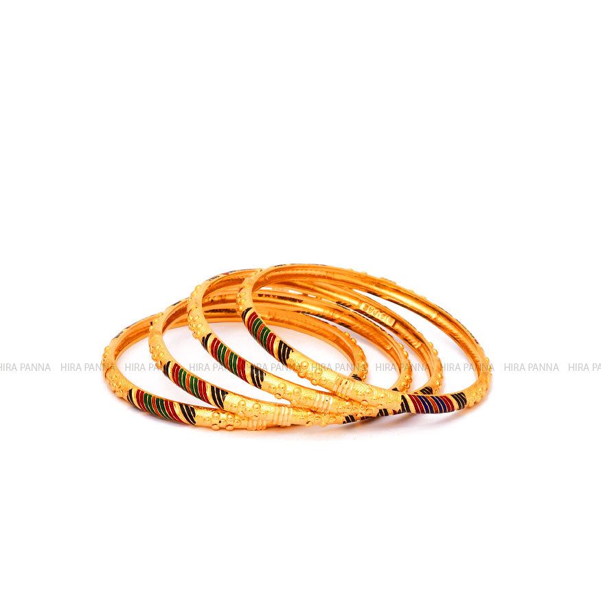 Fancy Enamel Bangles
