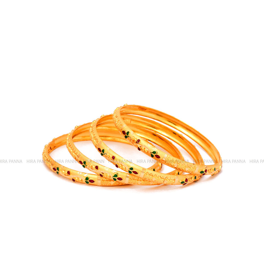 Fancy Enamel Bangles