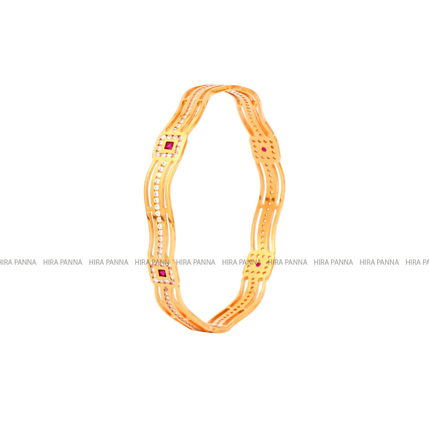 High Polish Stone Bangles