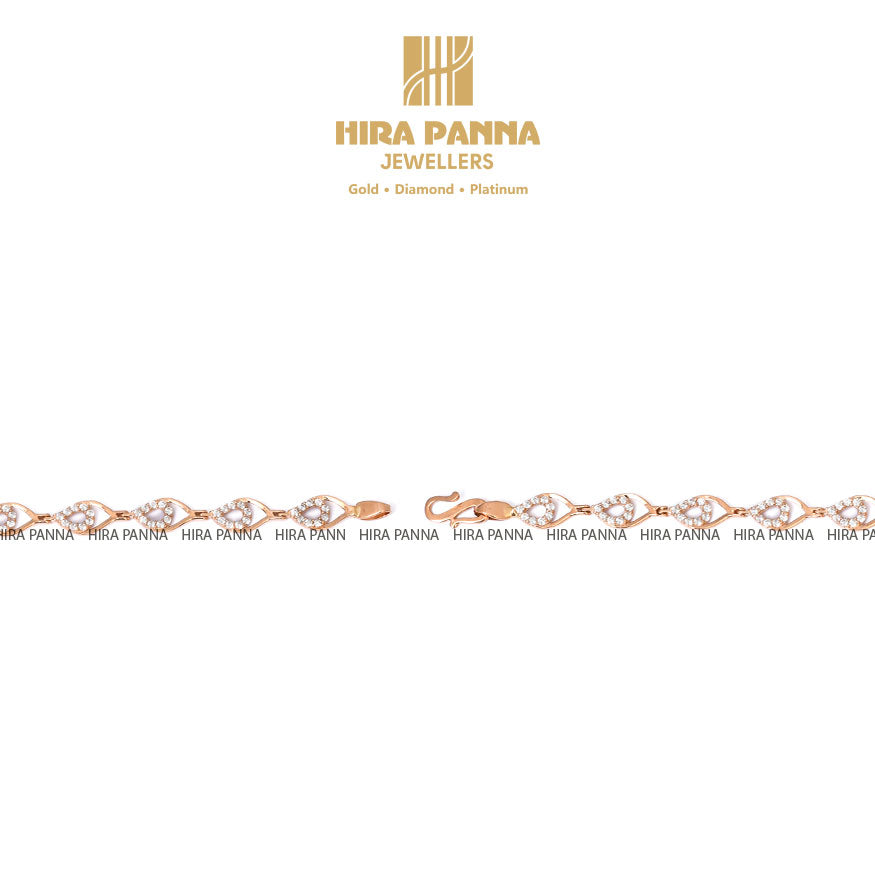 Fancy Rose Gold Bracelet