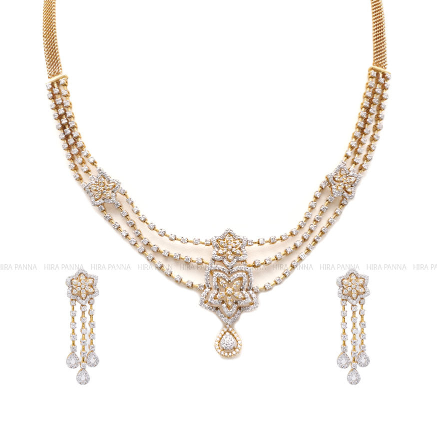 Diamond Neckwear Set