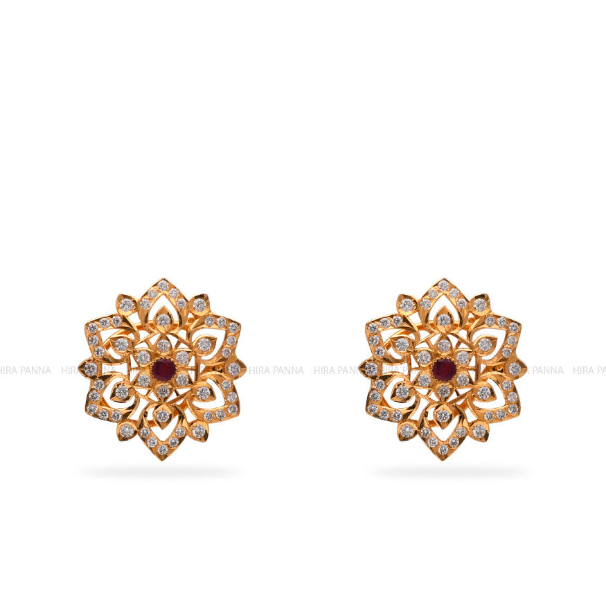 Diamond Stud Earrings