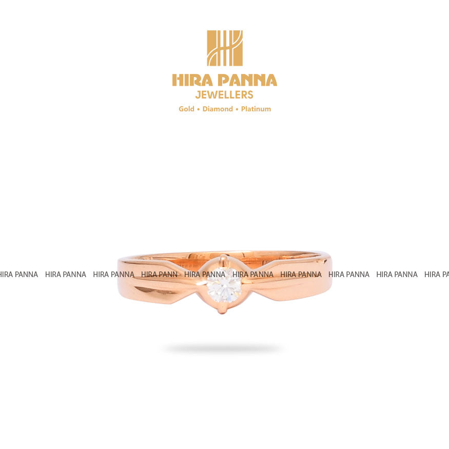 Rose Gold Women's Diamond Ring