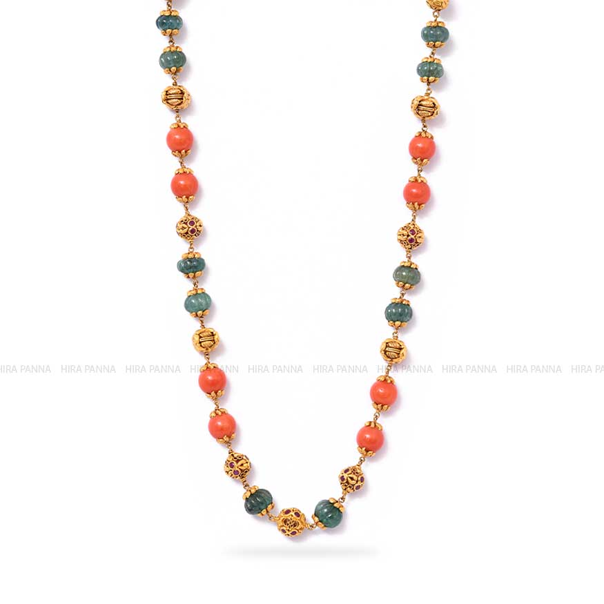 Coral Fancy Mala