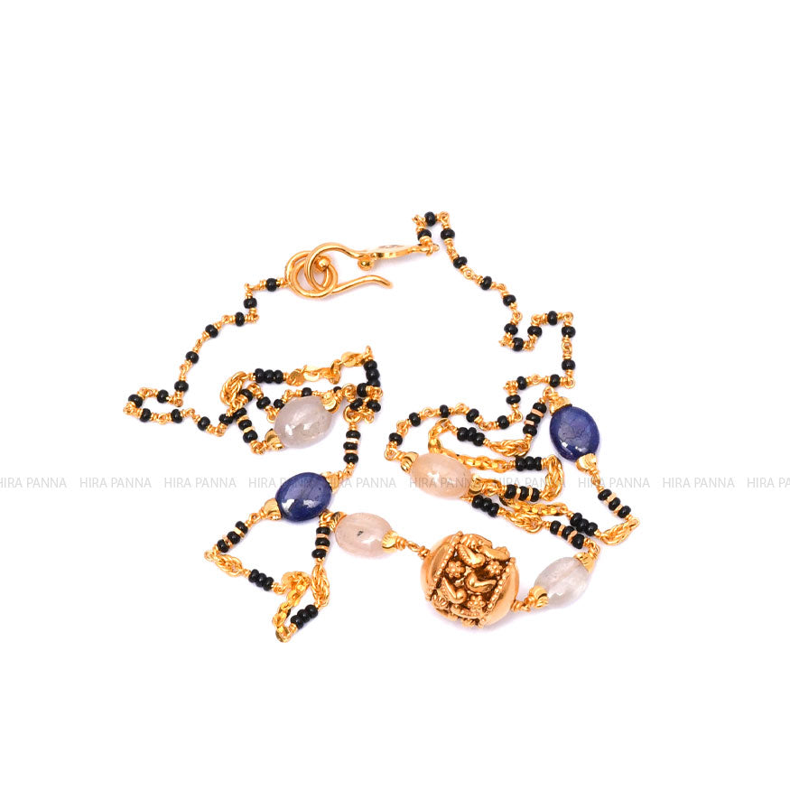 Fancy Tanzanite Mala