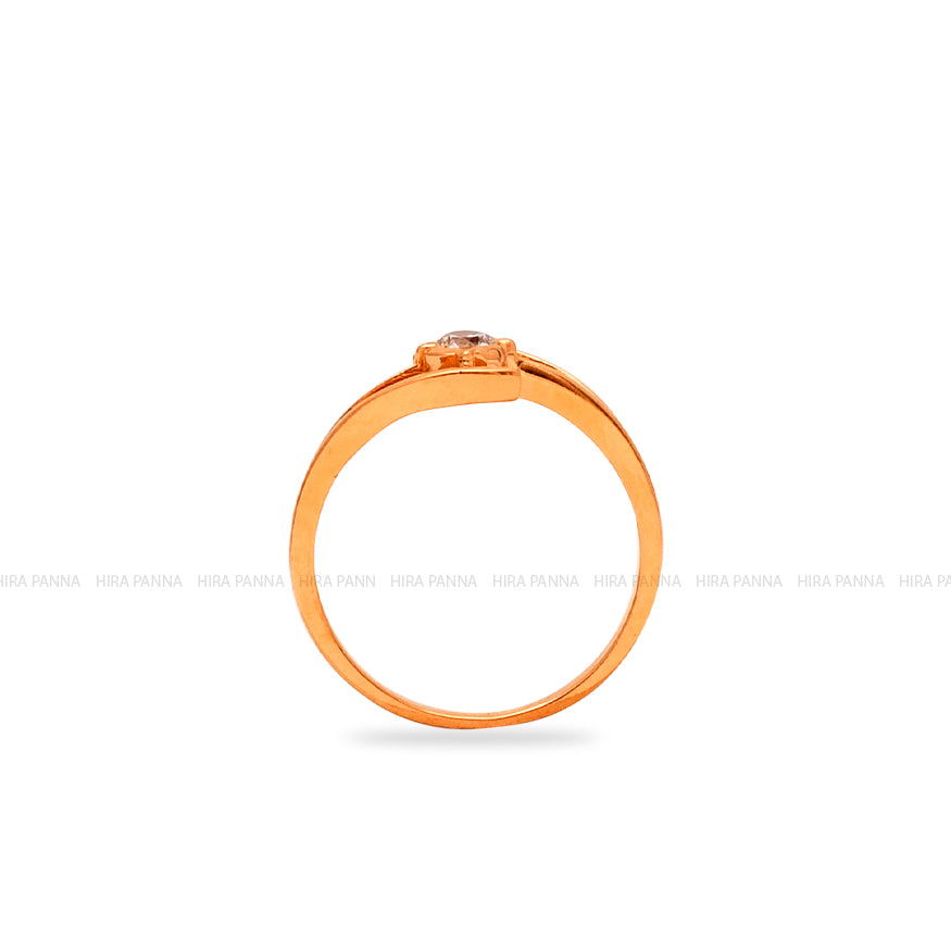 Casting Solitaire Ring