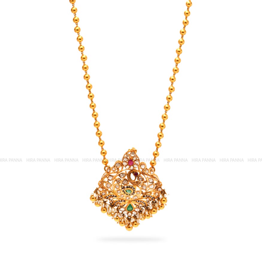 Special Chain & Jadau Pendant