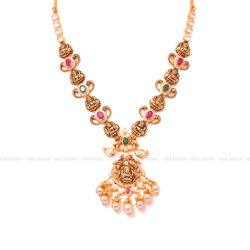 Antique Lakshmi Pachi Neckwear