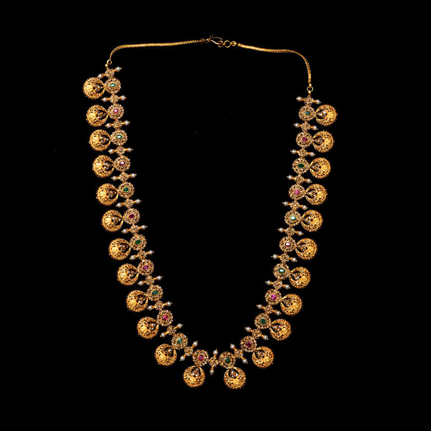 Antique Polki Neckwear / Vaddanam Set