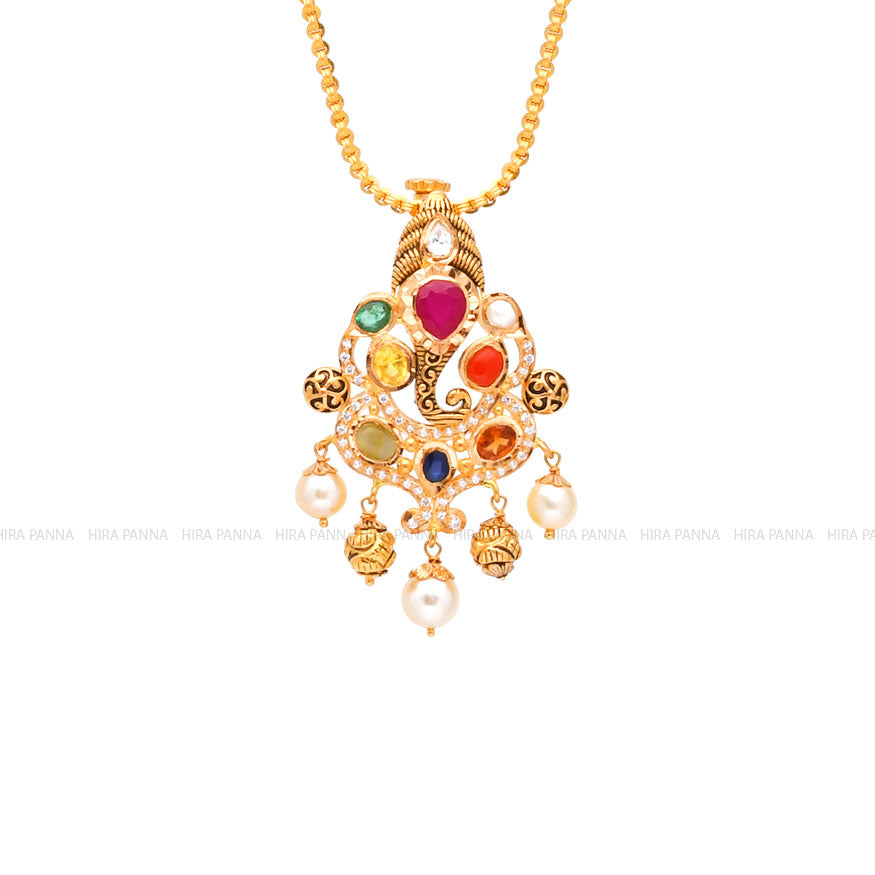 Navaratna Pendant