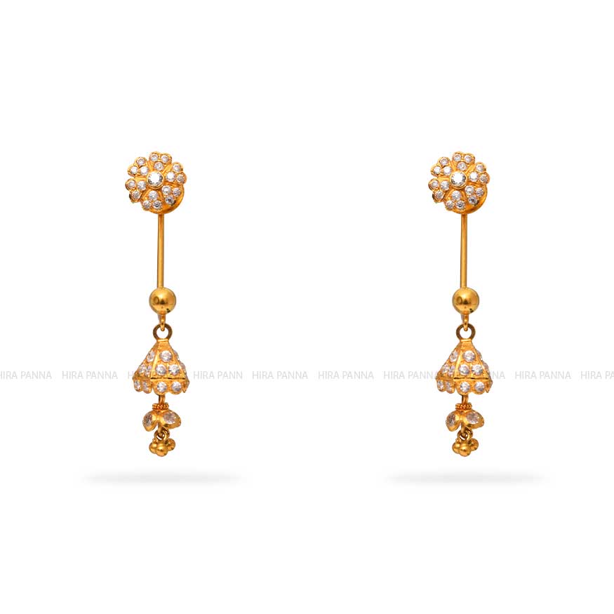 Gold Hanging Earrings