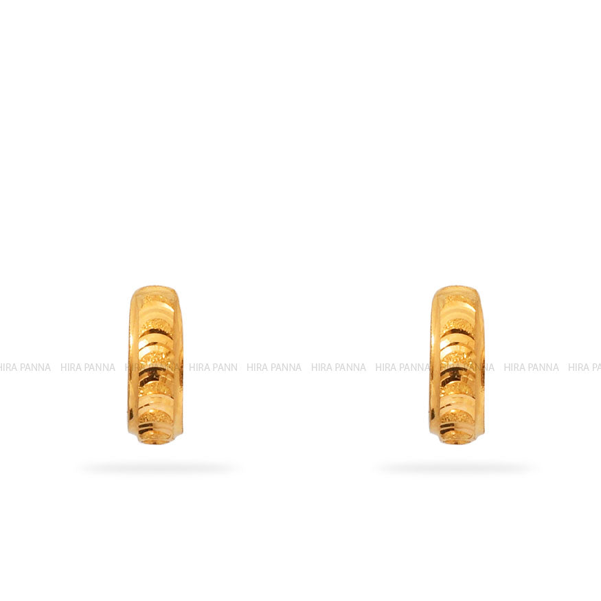Gold Roundbali Earrings