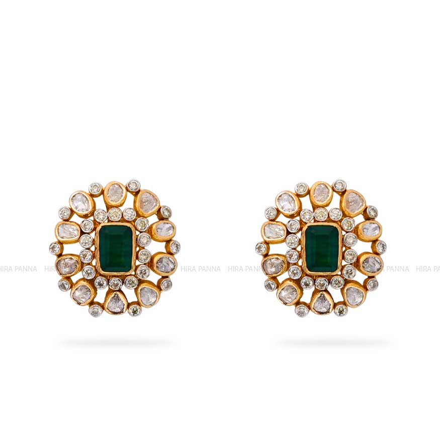 Jadau Stud Earrings
