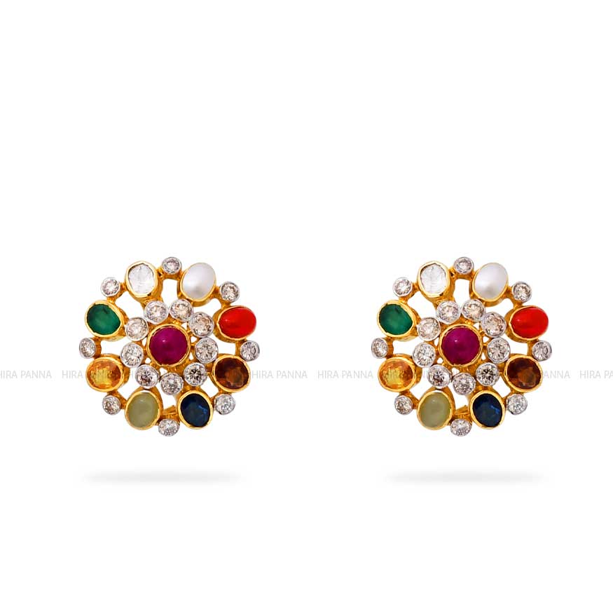 Jadau Stud Earrings