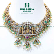 Victorian Ram Parivar Triple Cut Diamond