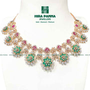 Open Settings Ruby & Emerald Diamond Neckwear