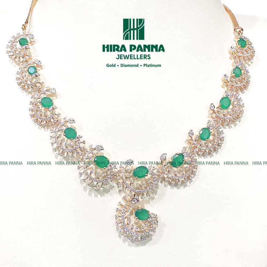 Open Settings Emerald Diamond Neckwear