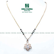 Traditional Mangalsutra Diamond Pendant