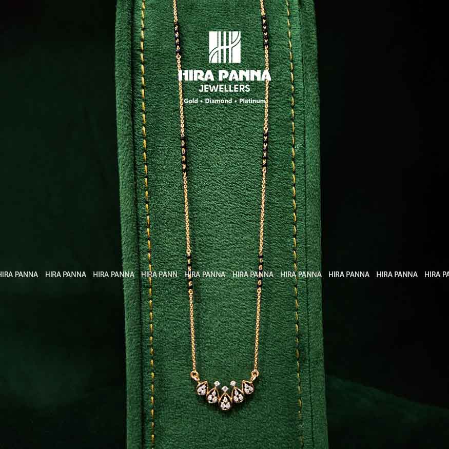 Fancy Mangalsutra Diamond Pendant