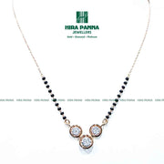 Traditional Mangalsutra Diamond Pendant