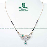 Fancy Mangalsutra Diamond Pendant