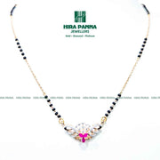 Fancy Mangalsutra Diamond Pendant
