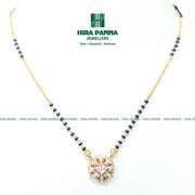 Traditional Mangalsutra Diamond Pendant