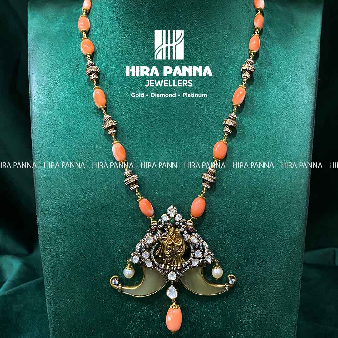 Coral Radha Krishna Neckwear