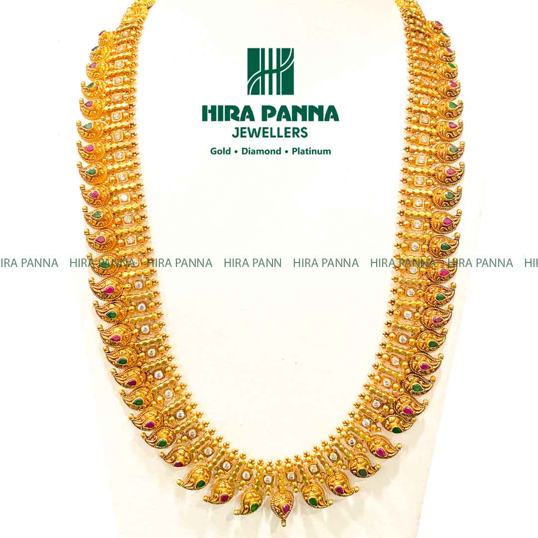 Antique Ruby Emerald Mango Haram