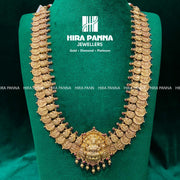 Antique Lakshmi Devi Kasulu & Peacock Haram