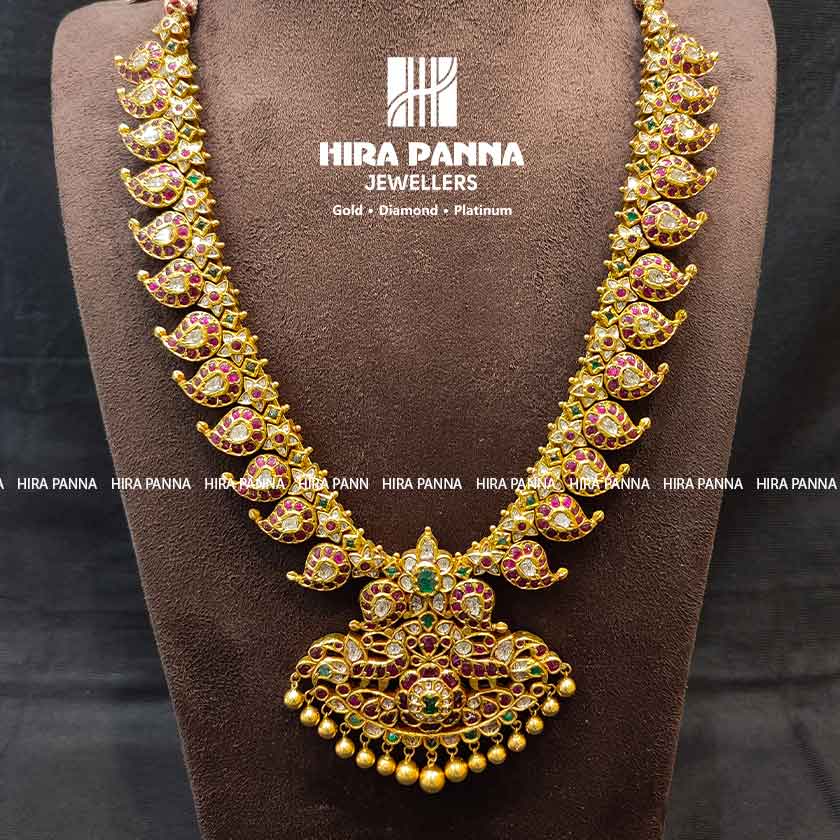 Mango Polki Triple Cut Diamond Haram