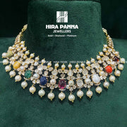 Navaratna Triple Cut Diamond