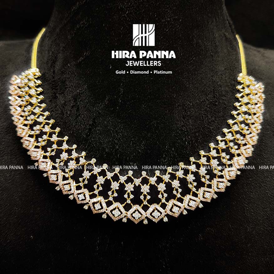 Fancy Diamond Necklace