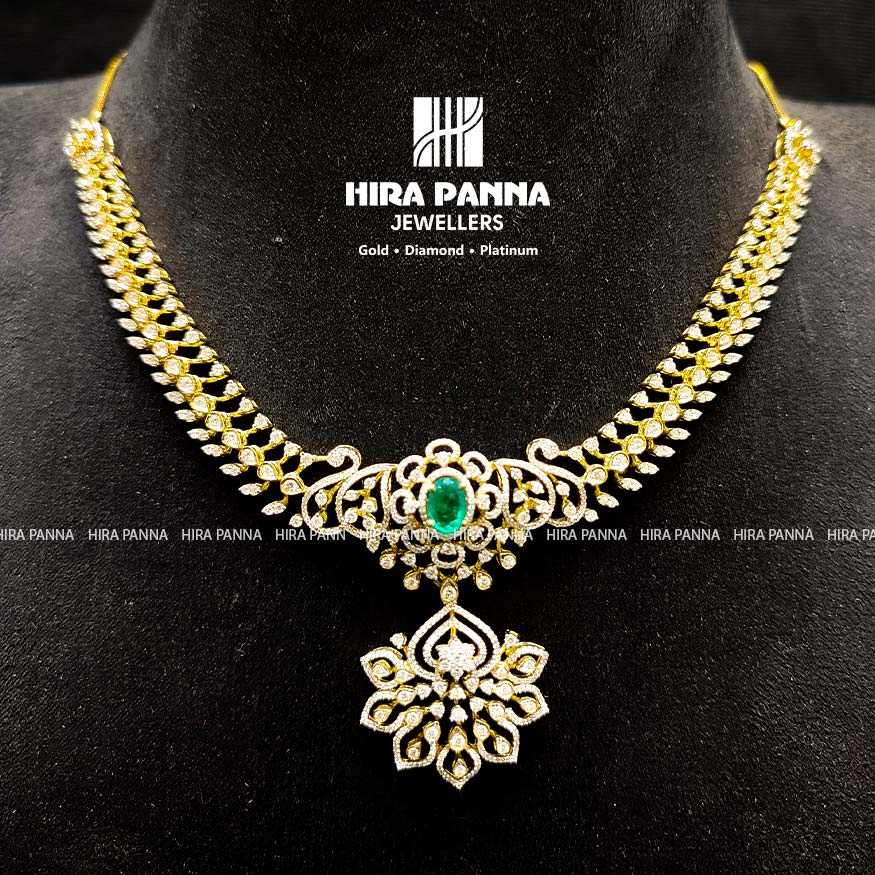 Ruby & Emerald Diamond Neckwear