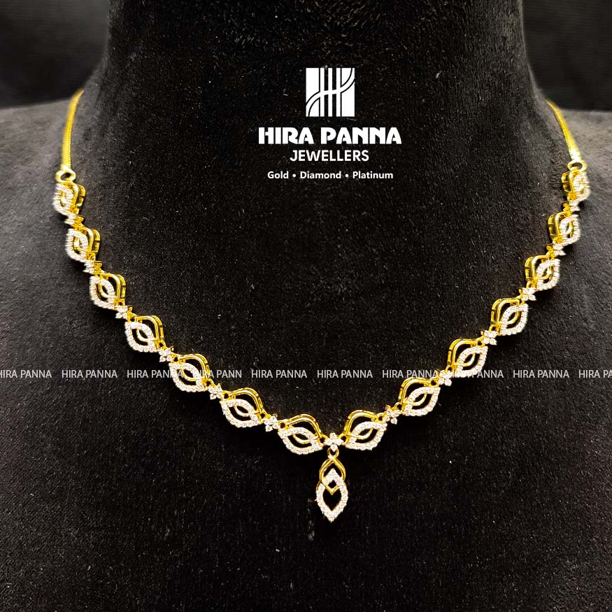 Open Setting Diamond Neckwear