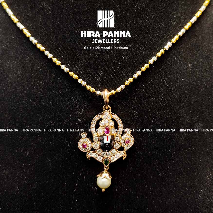 Balaji Diamond Pendant