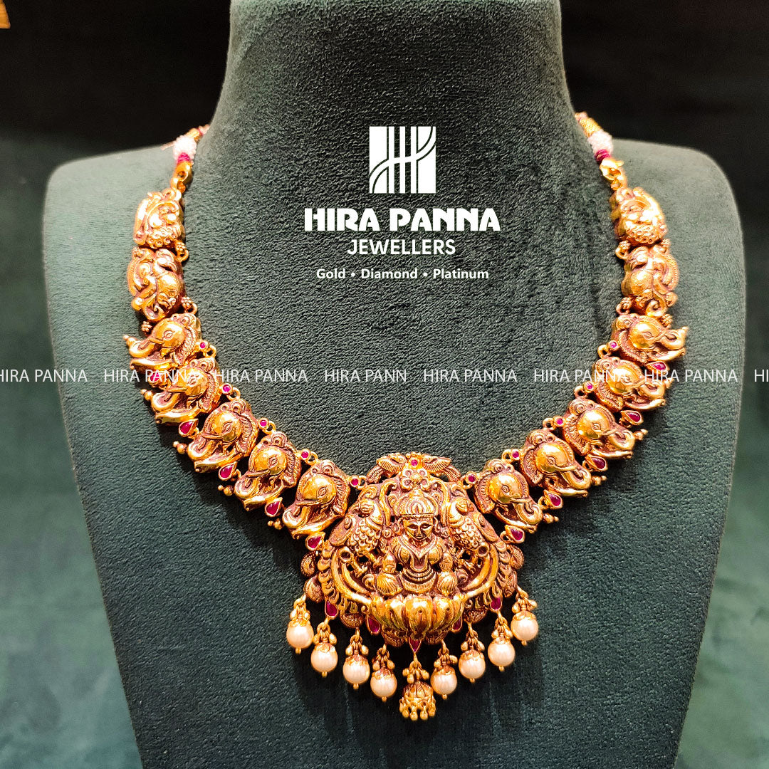 Antique Gajalakshmi Necklace